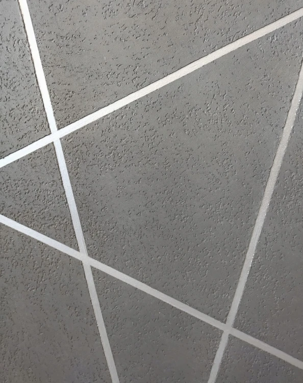 Beton tynk dekoracyjny KING – FUGA SREBRNA - PASY | zestaw kompletny