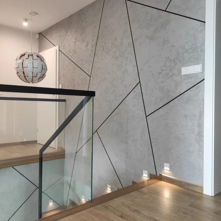 Beton Tynk Dekoracyjny KING 20 kg – Beton Architektoniczny na Ścianę | Wydajność do 24 m² | Efekt Loft