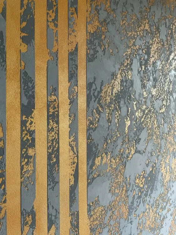 Beton Dekoracyjny Złoty – Metaliczne Wżery | Tynk Zestaw