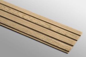 Lamele elewacyjne SAND – imitacja drewna, elastyczne | Zestaw 1 m²