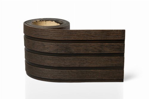 Lamele elewacyjne - WENGE – imitacja drewna, elastyczne | Zestaw 1 m²
