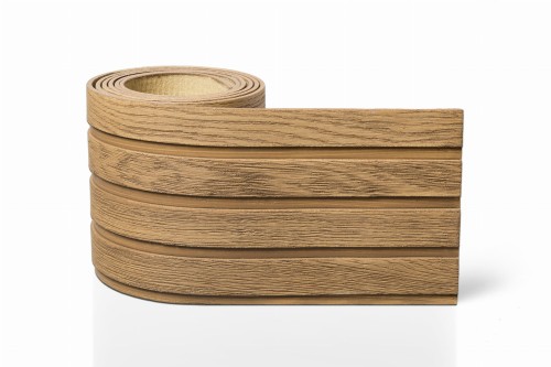 Lamele elewacyjne NATURALNY DĄB – imitacja drewna, elastyczne | Zestaw 1 m²