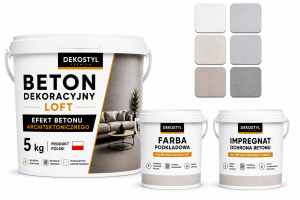 Beton Tynk Architektoniczny PREMIUM - Zestaw do 6 m²