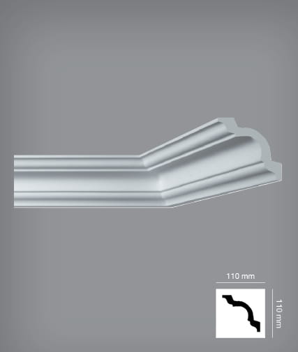 Listwa sufitowa - model I 790 - 11x11x200cm