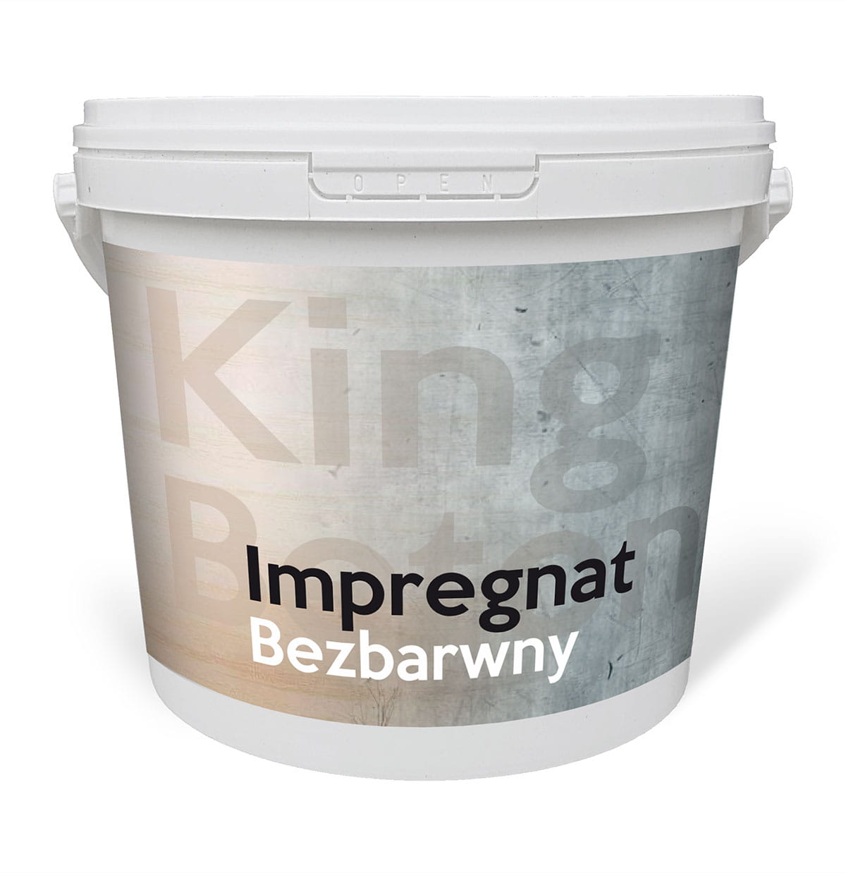 Bezbarwny impregnat - lakier do betonu 1l - ekologiczny  | 15m2